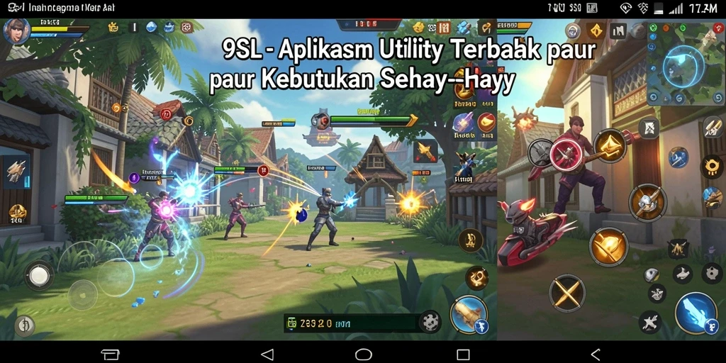 Tangkapan layar utama dari antarmuka aplikasi 9SL yang intuitif.