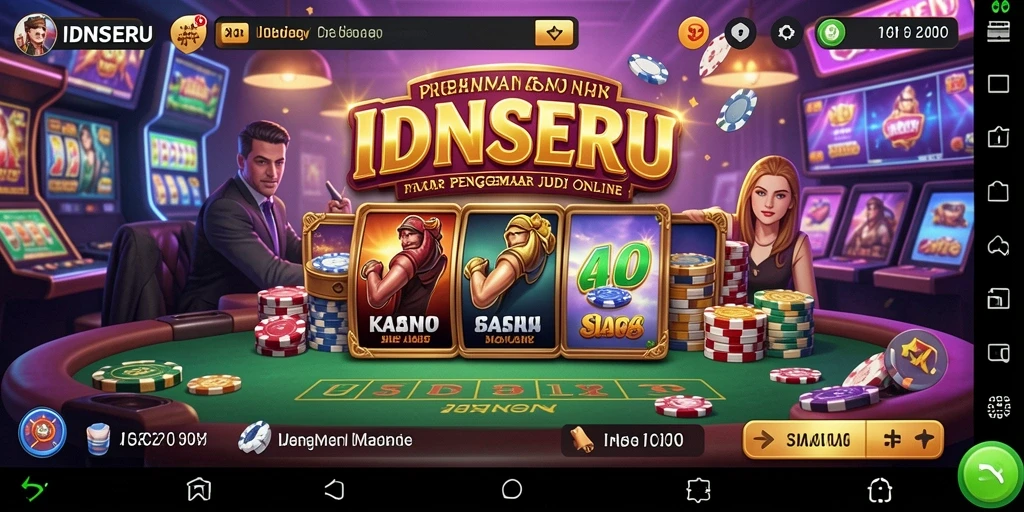 Tampilan gameplay penuh dengan keseruan di IDNSERU.