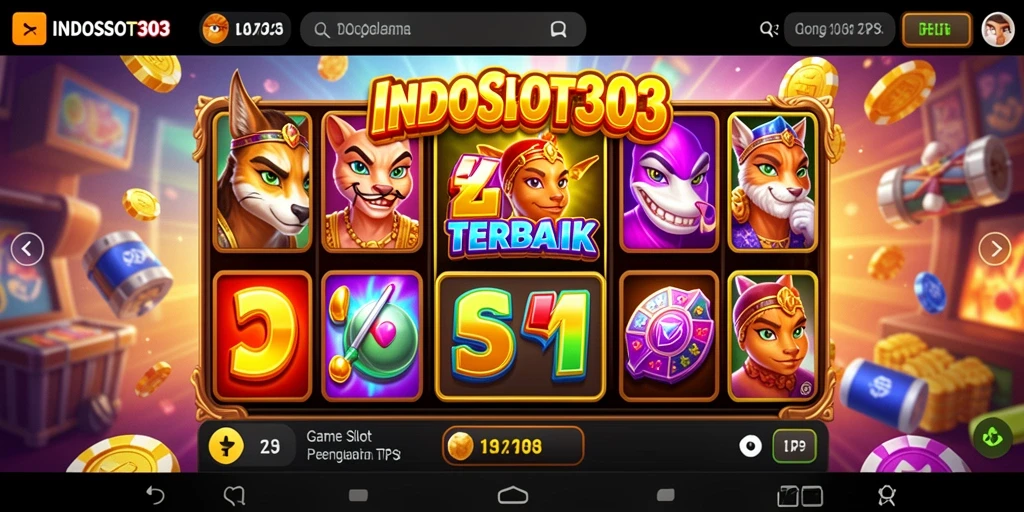 Tampilan gameplay seru dan menegangkan di INDOSLOT303.