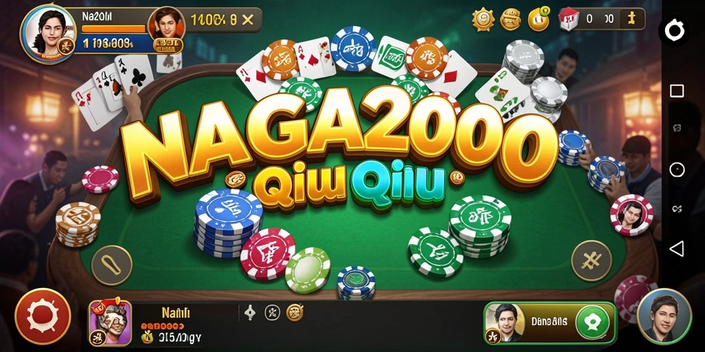 Tampilan gameplay QiuQiu yang seru dan menarik di NAGA2000.